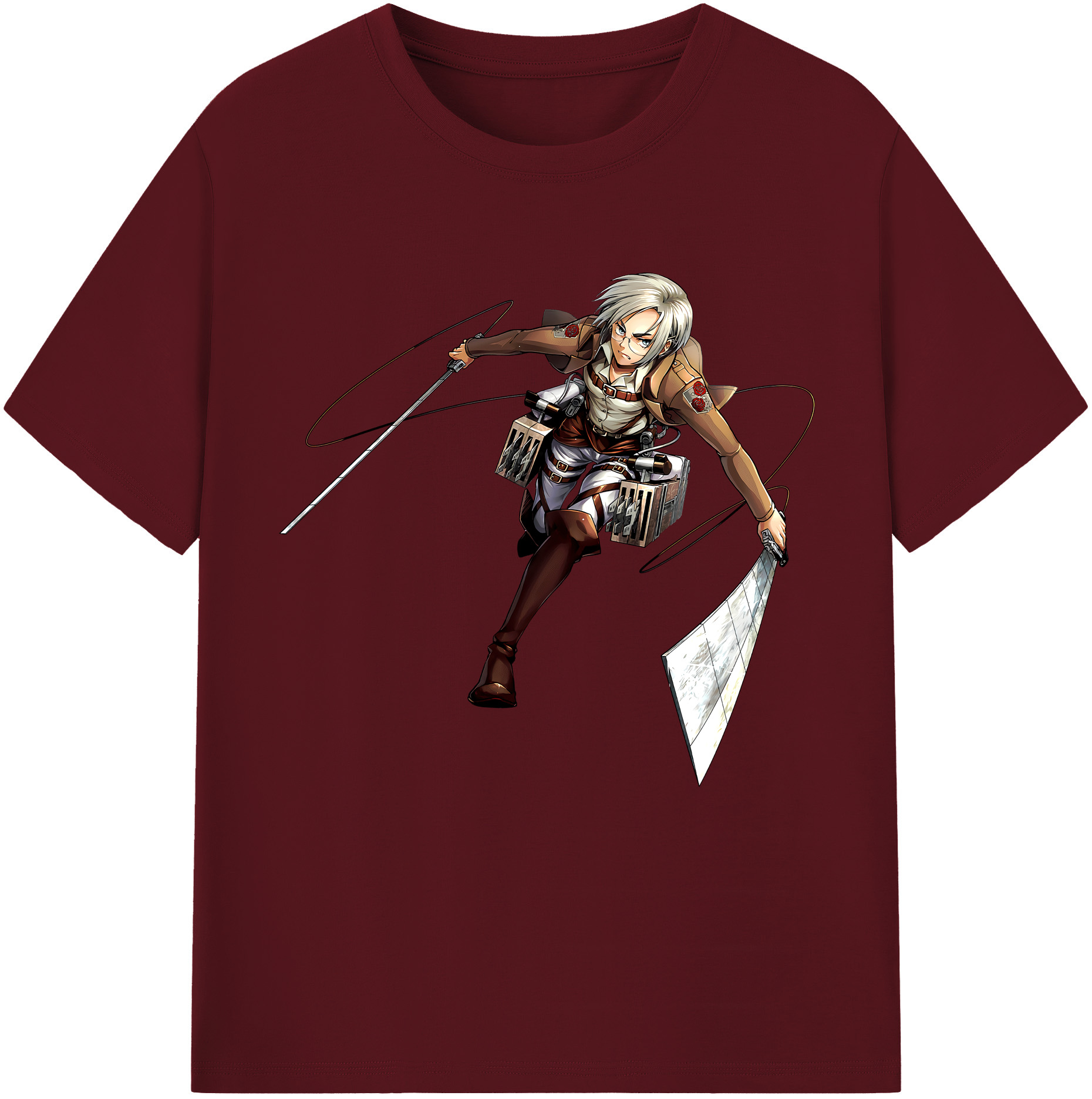 （画像用）  綿100％半袖Tシャツ（フロントプリント）